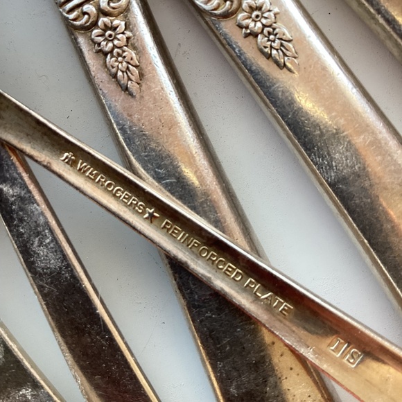w m rogers silverware silver plated - Picture 5 of 5